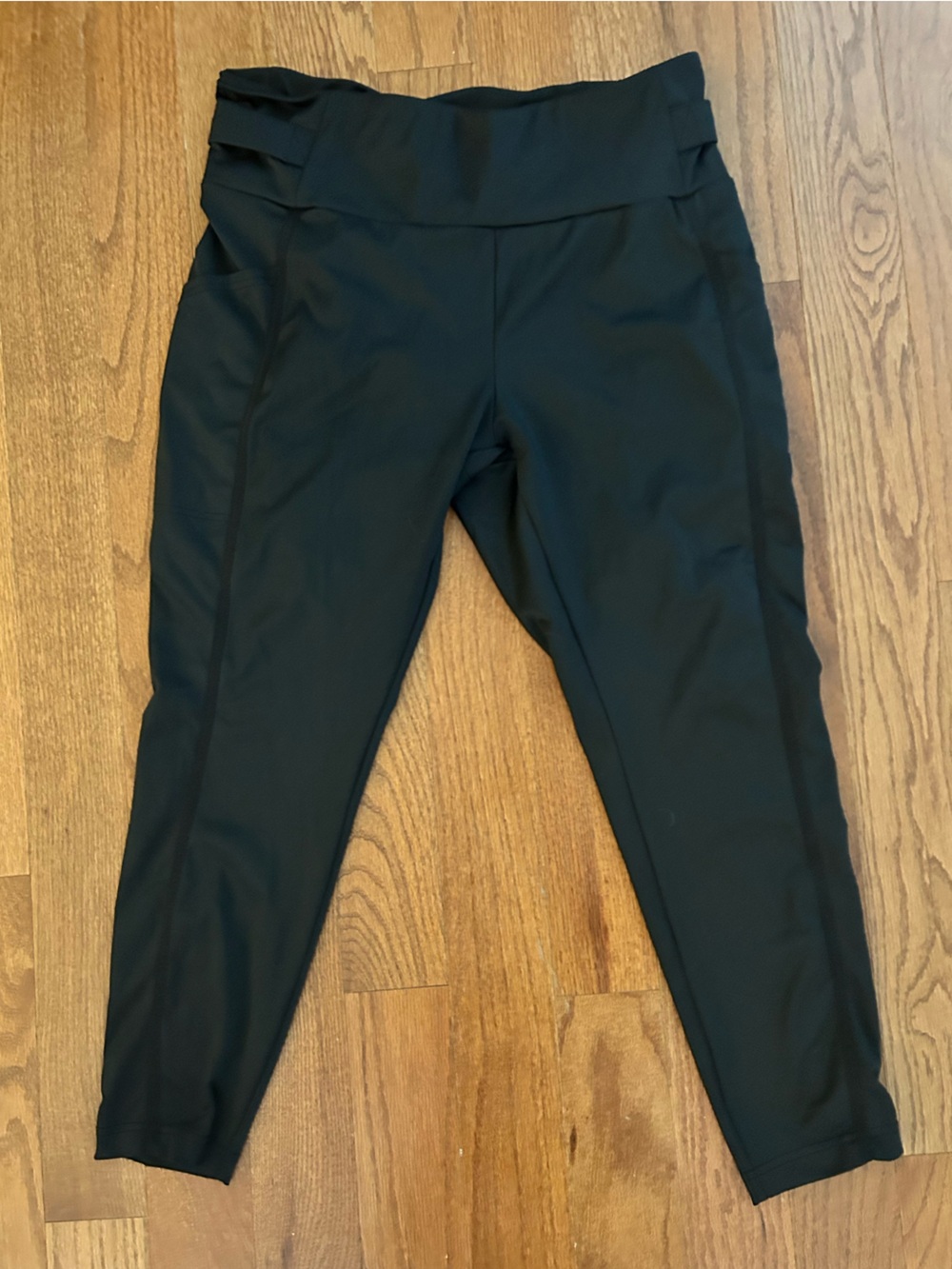 Columbia Sleek Black Athletic Performance Leggings XL